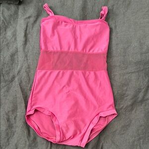 Chamberlain Goods pink handmade Ballet leotard size small